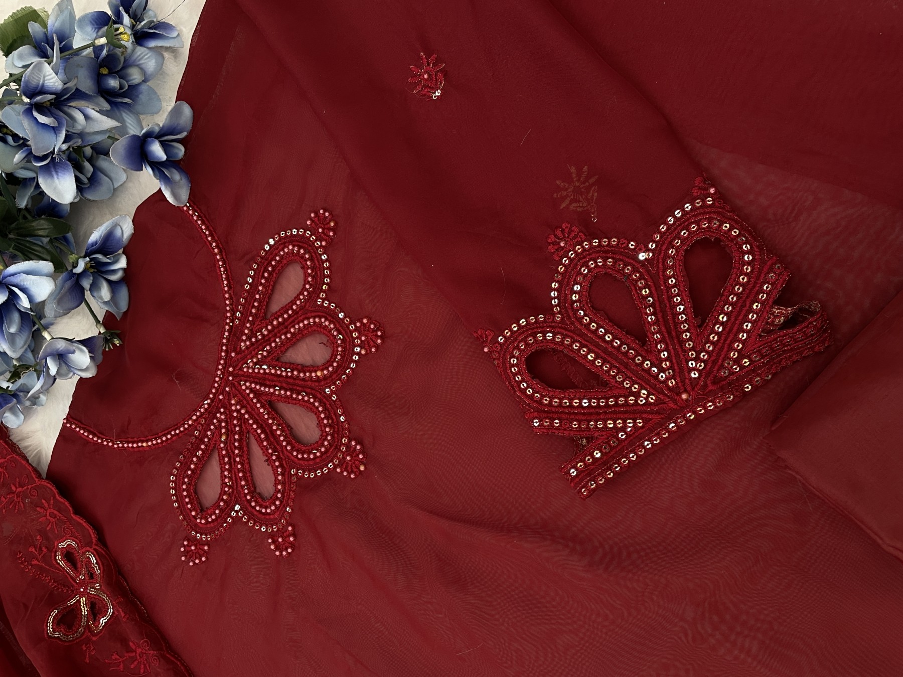 MARYAM’S 188 PAKISTANI EMBROIDERY WORK SALWAR SUIT