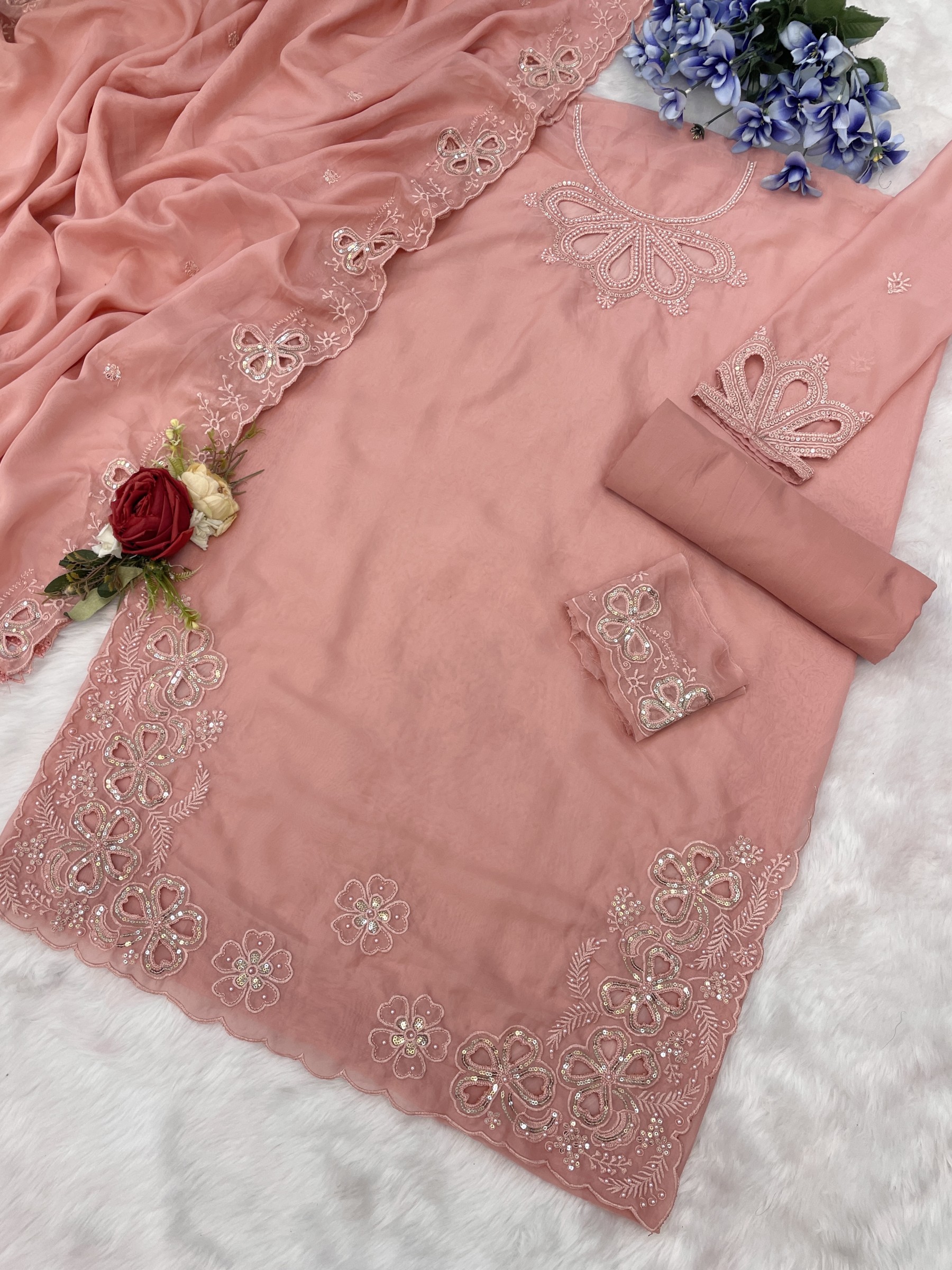  MARYAM’S 188 PAKISTANI EMBROIDERY WORK SALWAR SUIT
