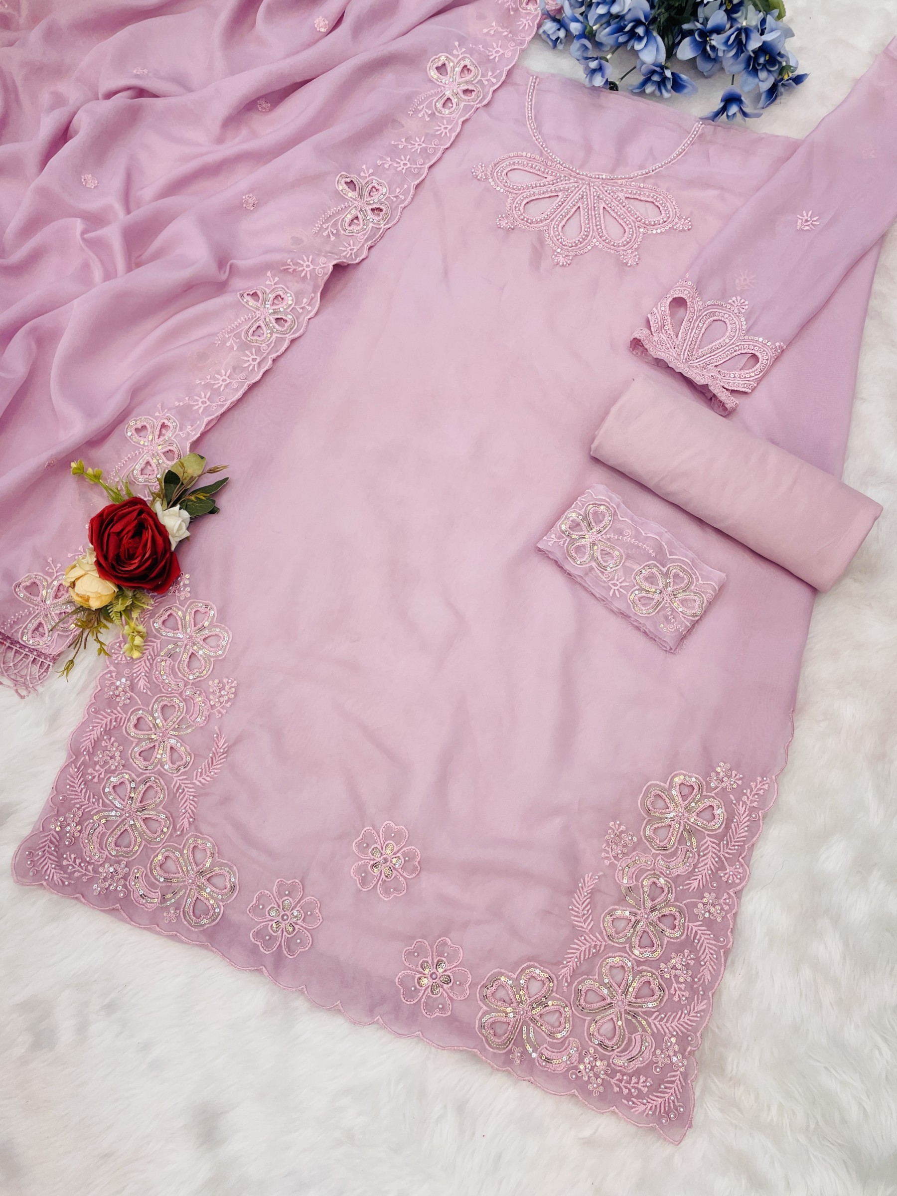  MARYAM’S 188 PAKISTANI EMBROIDERY WORK SALWAR SUIT