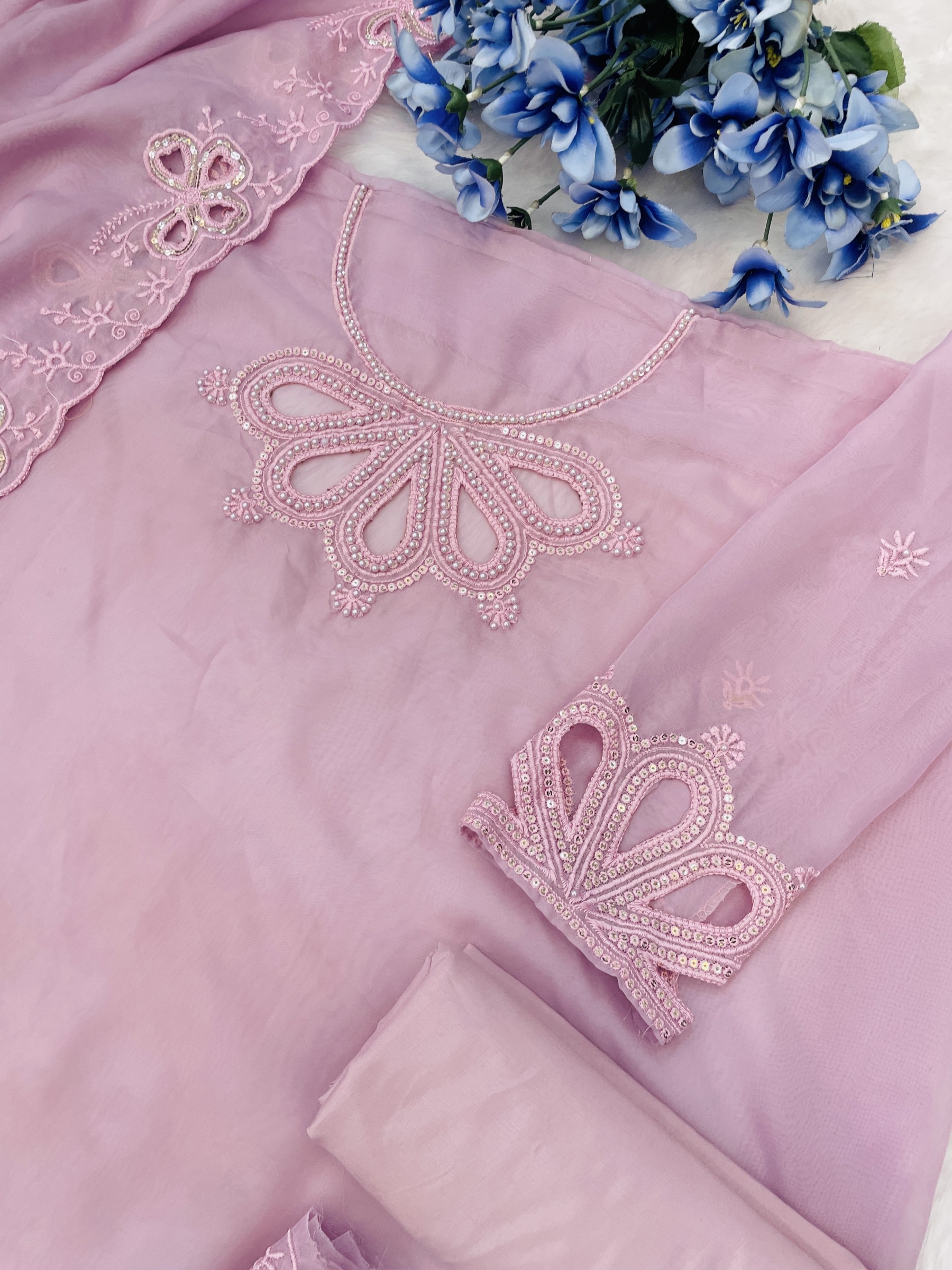  MARYAM’S 188 PAKISTANI EMBROIDERY WORK SALWAR SUIT