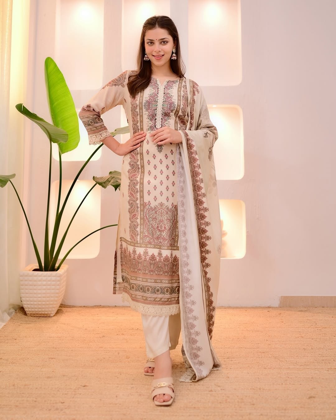 YD 035 PAKISTANI STYLISH KURATI SET ONLINE