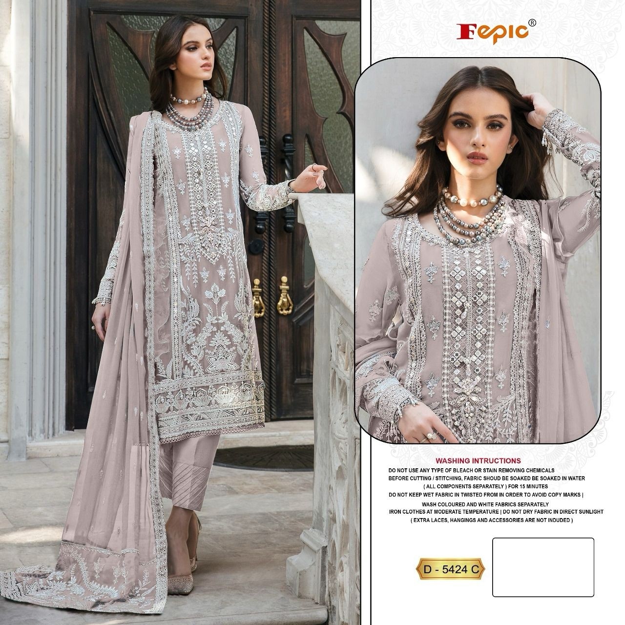 FEPIC ROSEMEEN 5424 WEDDING SUITS FOR WOMEN PAKISTANI 