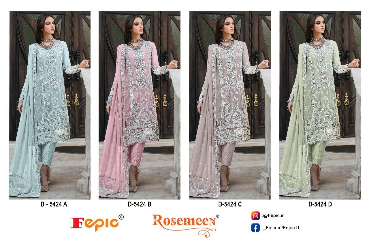 FEPIC ROSEMEEN 5424 WEDDING SUITS FOR WOMEN PAKISTANI 