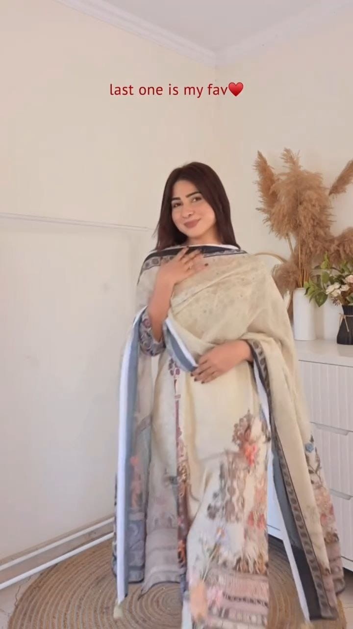 YD 018 MASLIN COTTON KURATI PENT WITH DUPATTA SET FOR WOMEN