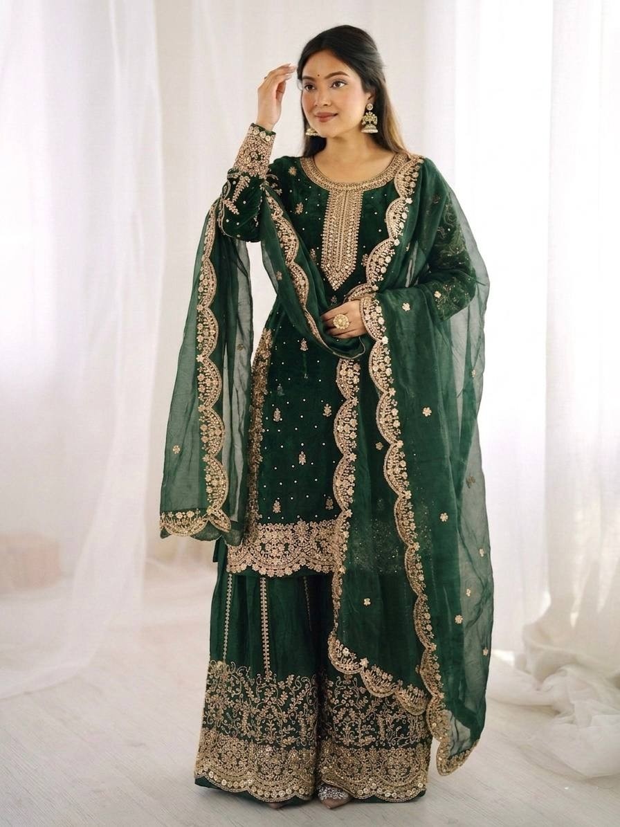  ZSR-3167 Premium Pakistani Salwar Suit for Women with Elegant Party Wear Look