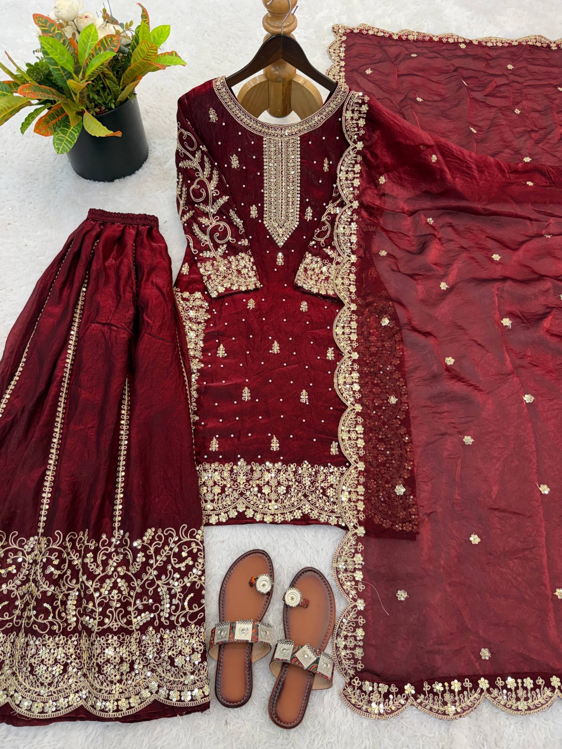  ZSR-3167 Premium Pakistani Salwar Suit for Women with Elegant Party Wear Look