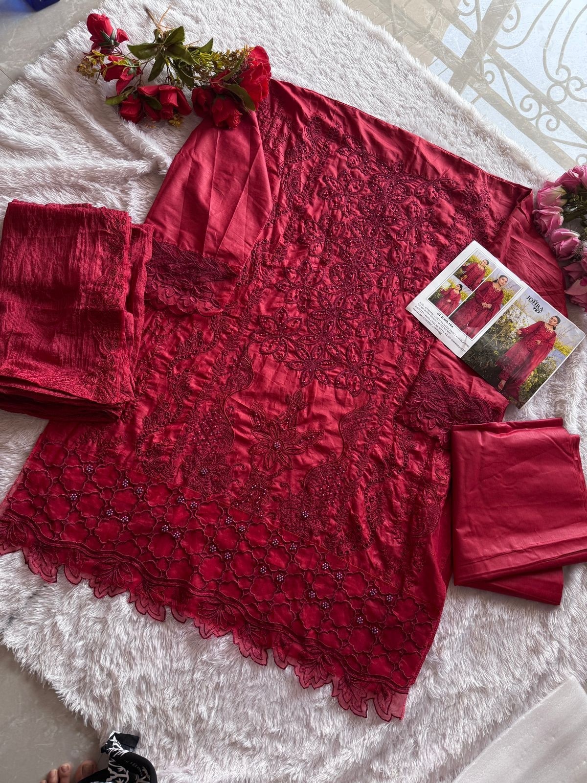 JOHRA TEX  JT-154 PAKISTANI FESTIVAL SALWAR SUIT
