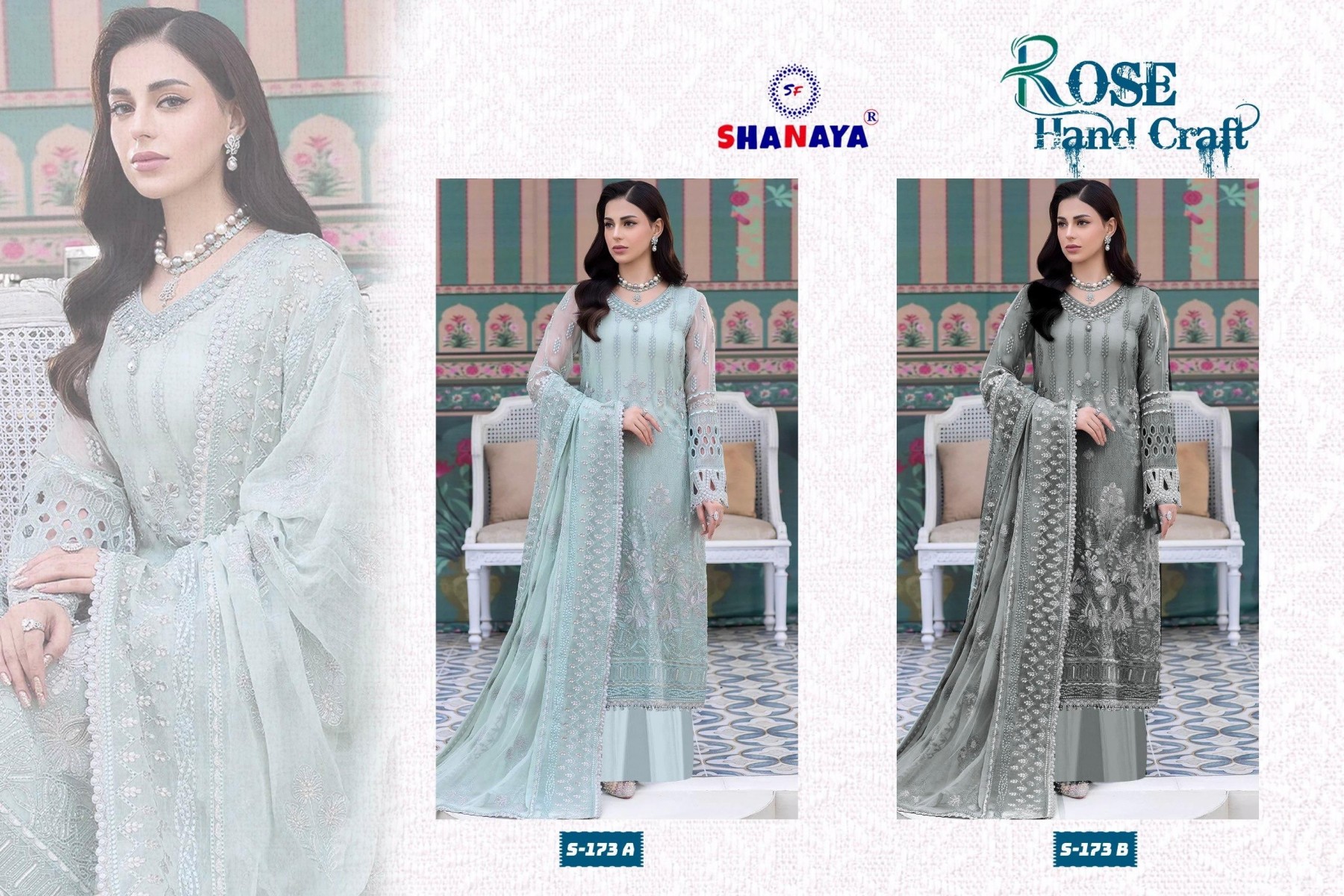 SHANAYA S-173 PAKISTANI DESIGNER SALWAR KAMEEZ 
