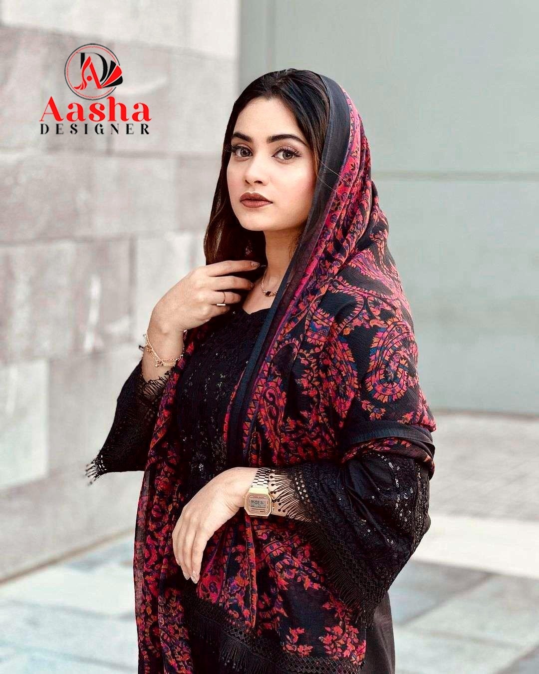 AASHA DESIGNER 1139 RAYON PAKISTANI SALWAR SUIT