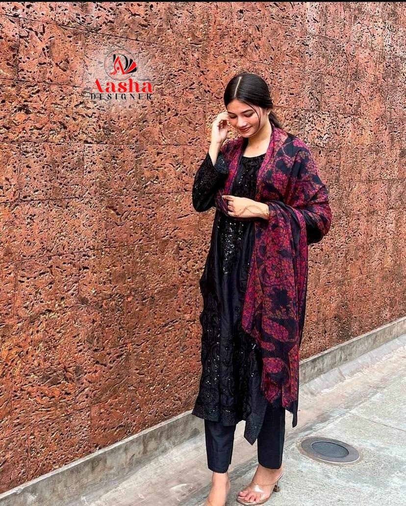 AASHA DESIGNER 1139 RAYON PAKISTANI SALWAR SUIT