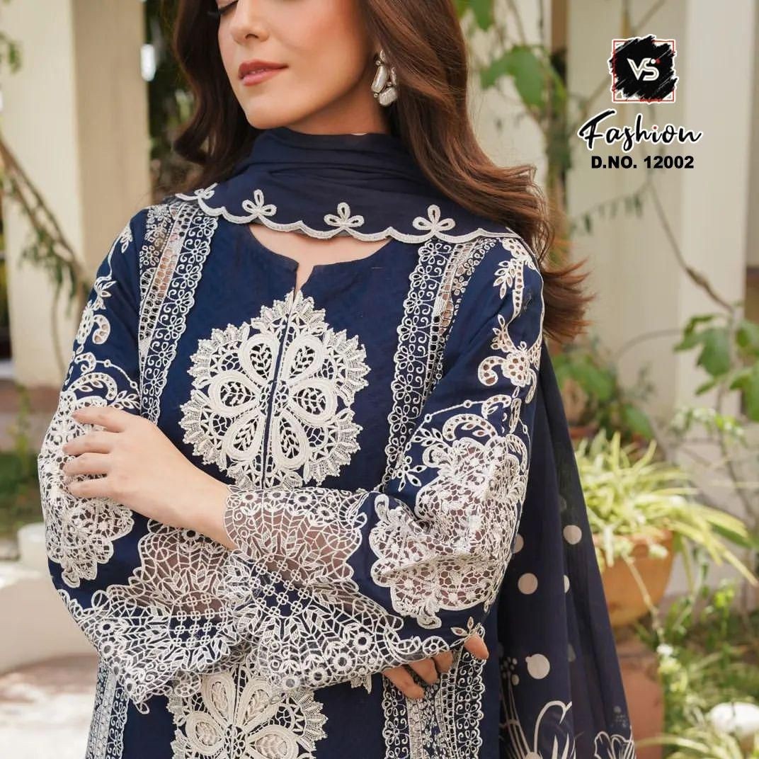 VS Collection 12042  Ready Made New Collection Kurti With Pant & Duptta
