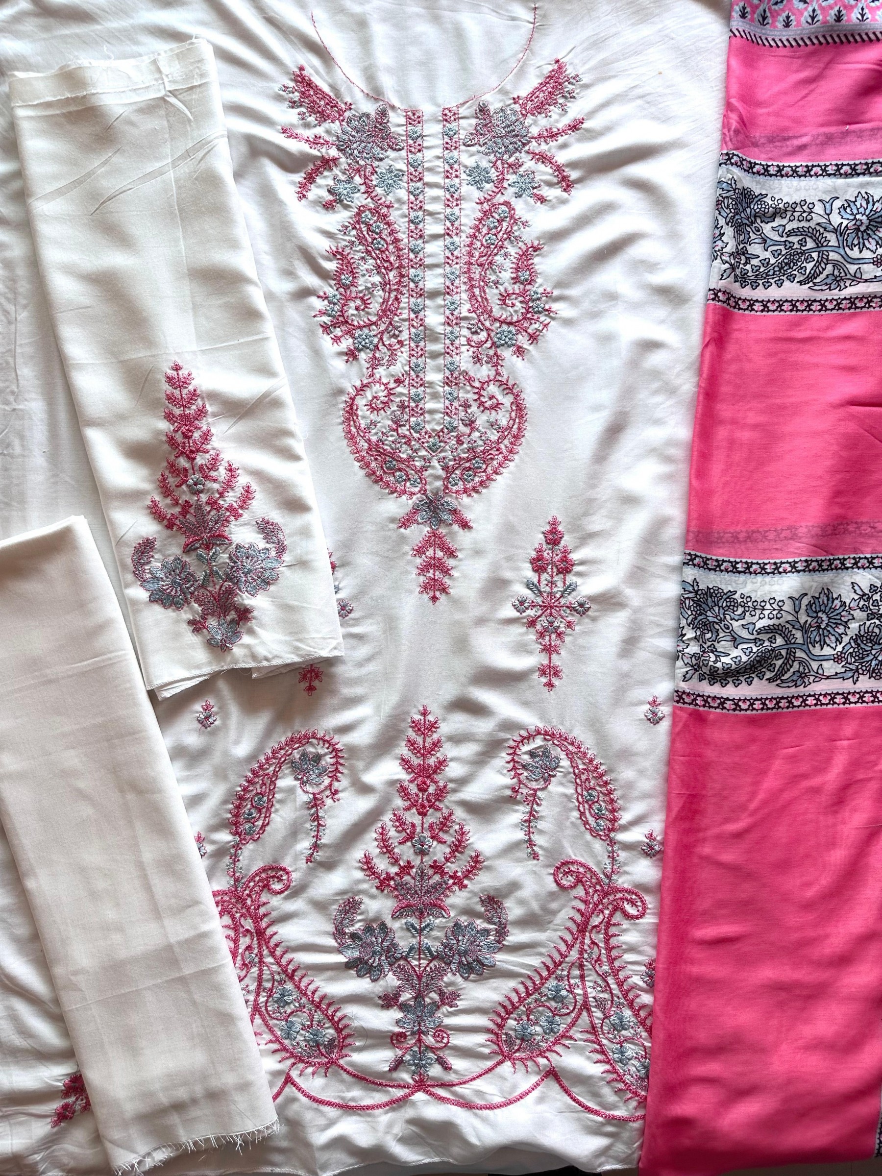 HAZZEL H/038 PAKISTANI COTTON PRINT SALWAR SUIT