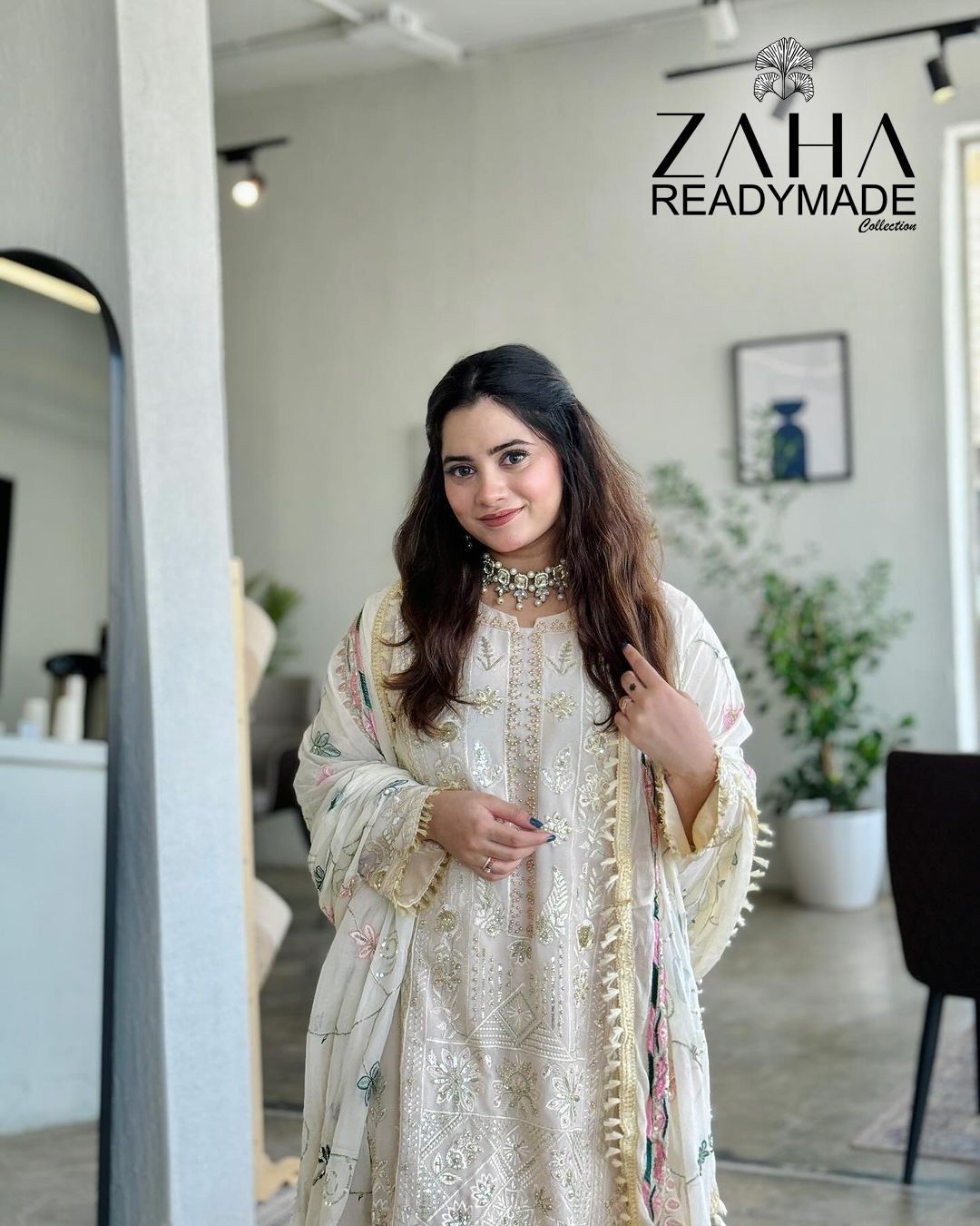 ZAHA GULAAL-VOL-1 10145 PAKISTANI GEORGTTE SALWAR SUIT
