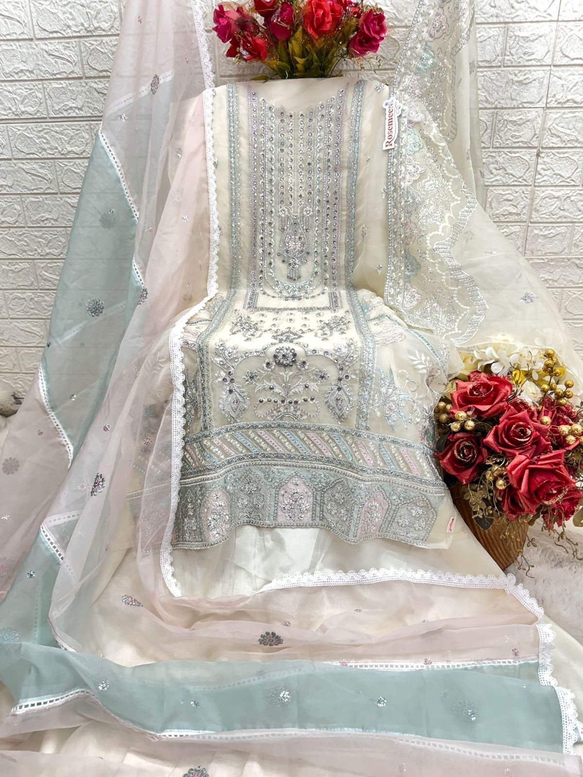 FEPIC iR 2101 PAKISTANI EMBROIDERY BEAUTIFUL SALWAR SUIT