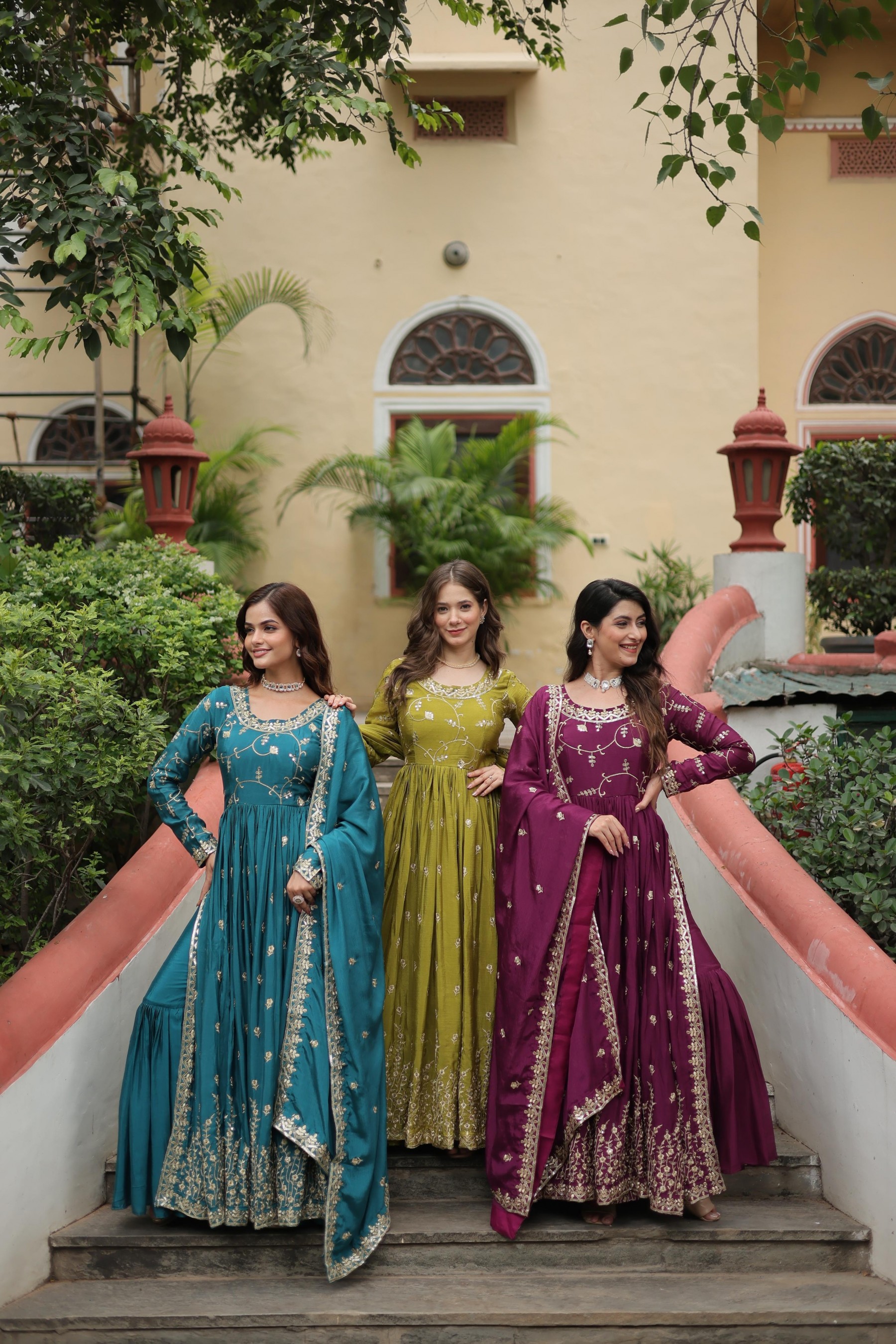  LW-9193 READYMADE TOP-SHARARA-DUPATTA COLLECTIONS