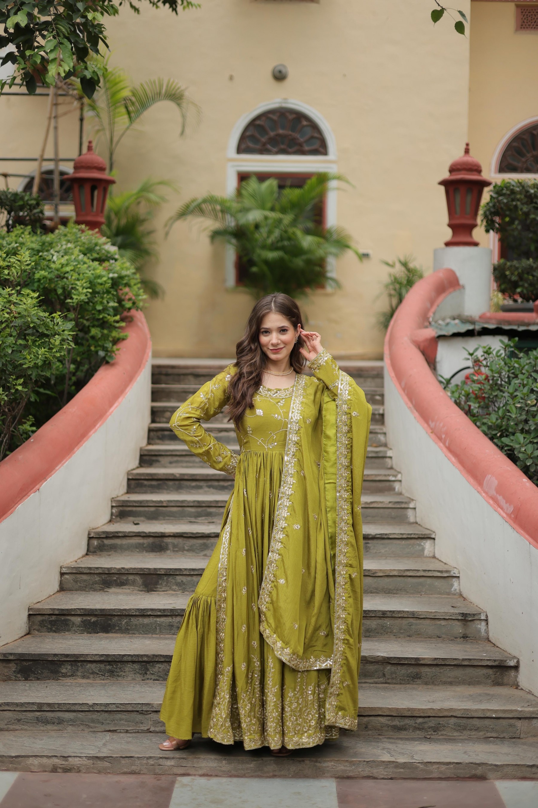  LW-9193 READYMADE TOP-SHARARA-DUPATTA COLLECTIONS
