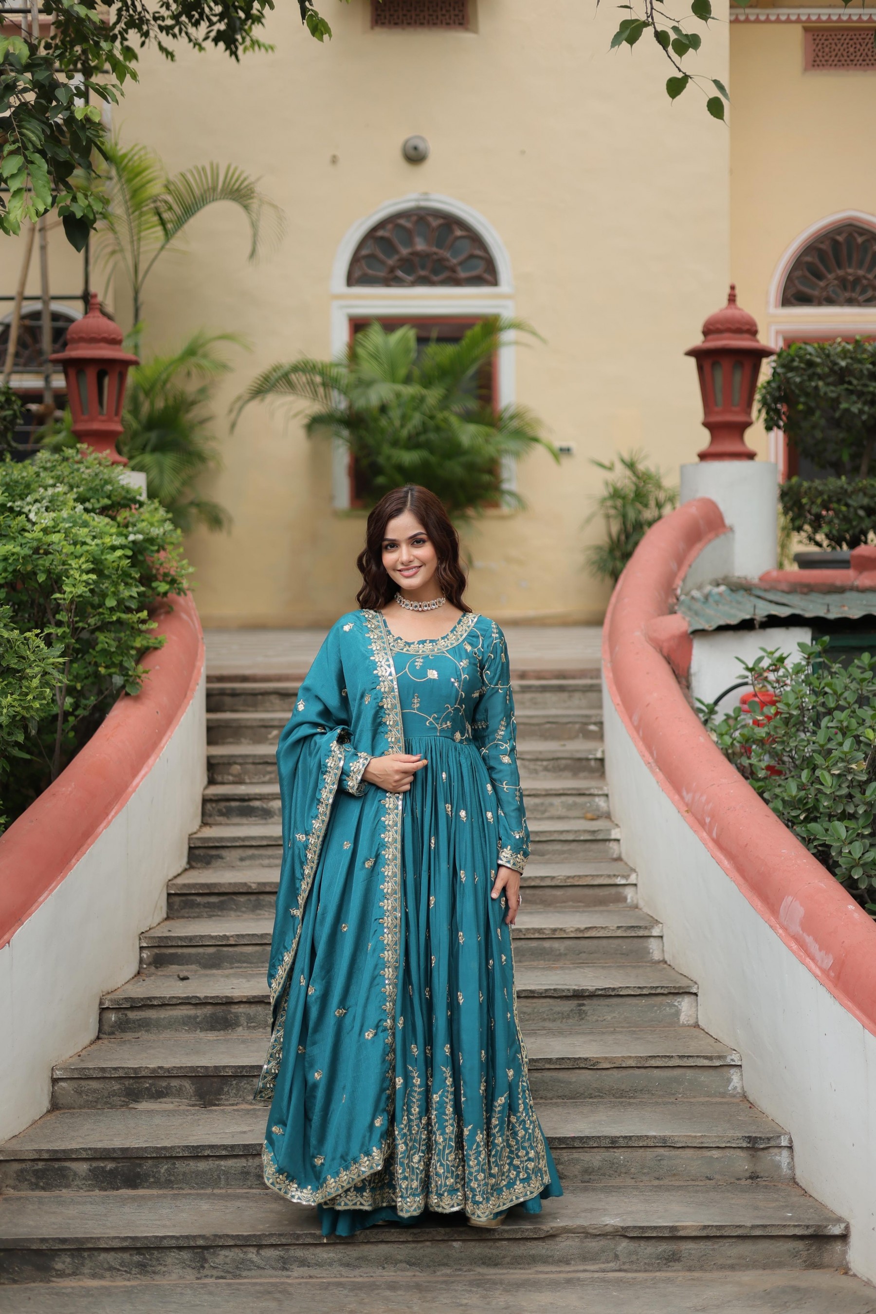  LW-9193 READYMADE TOP-SHARARA-DUPATTA COLLECTIONS