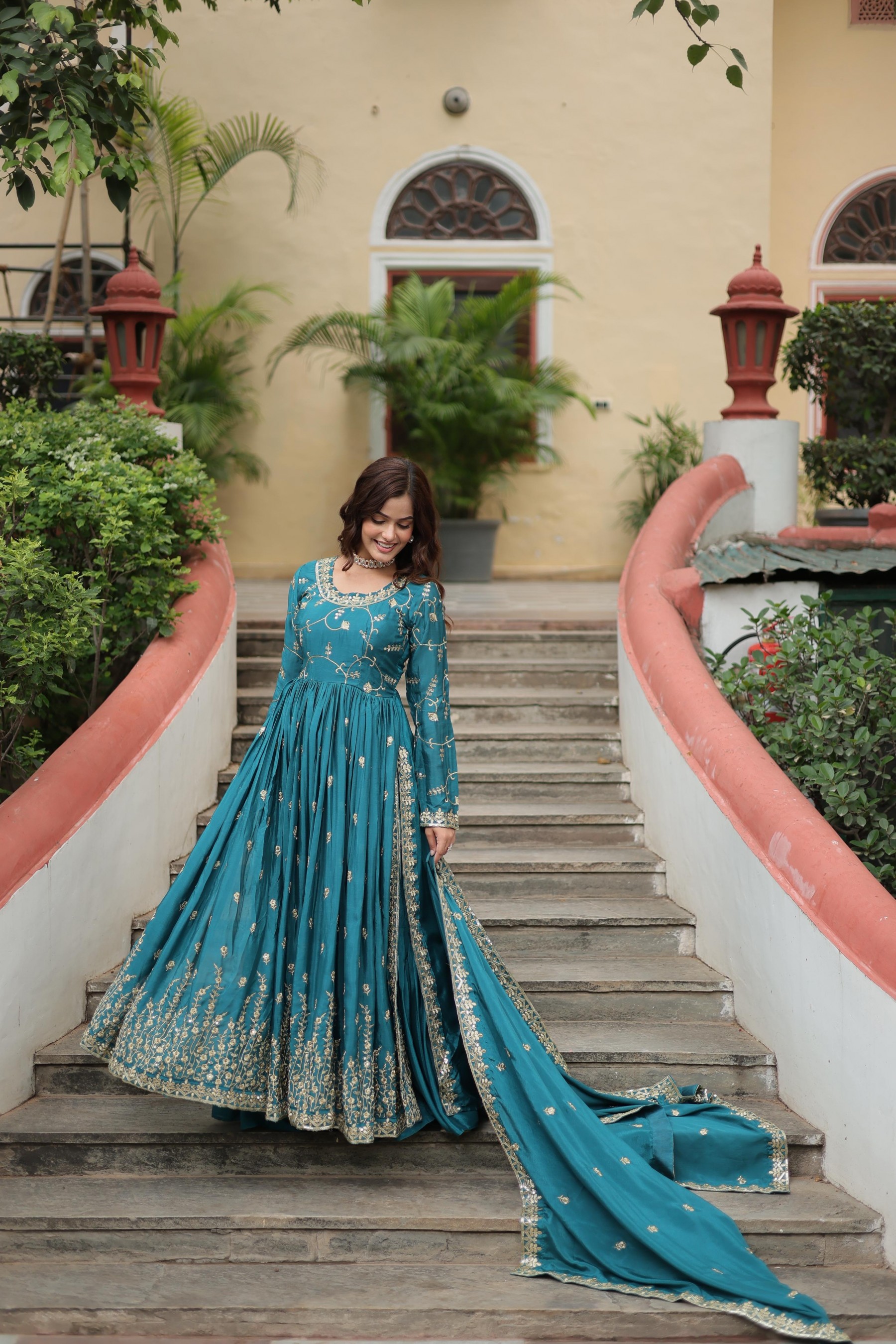  LW-9193 READYMADE TOP-SHARARA-DUPATTA COLLECTIONS