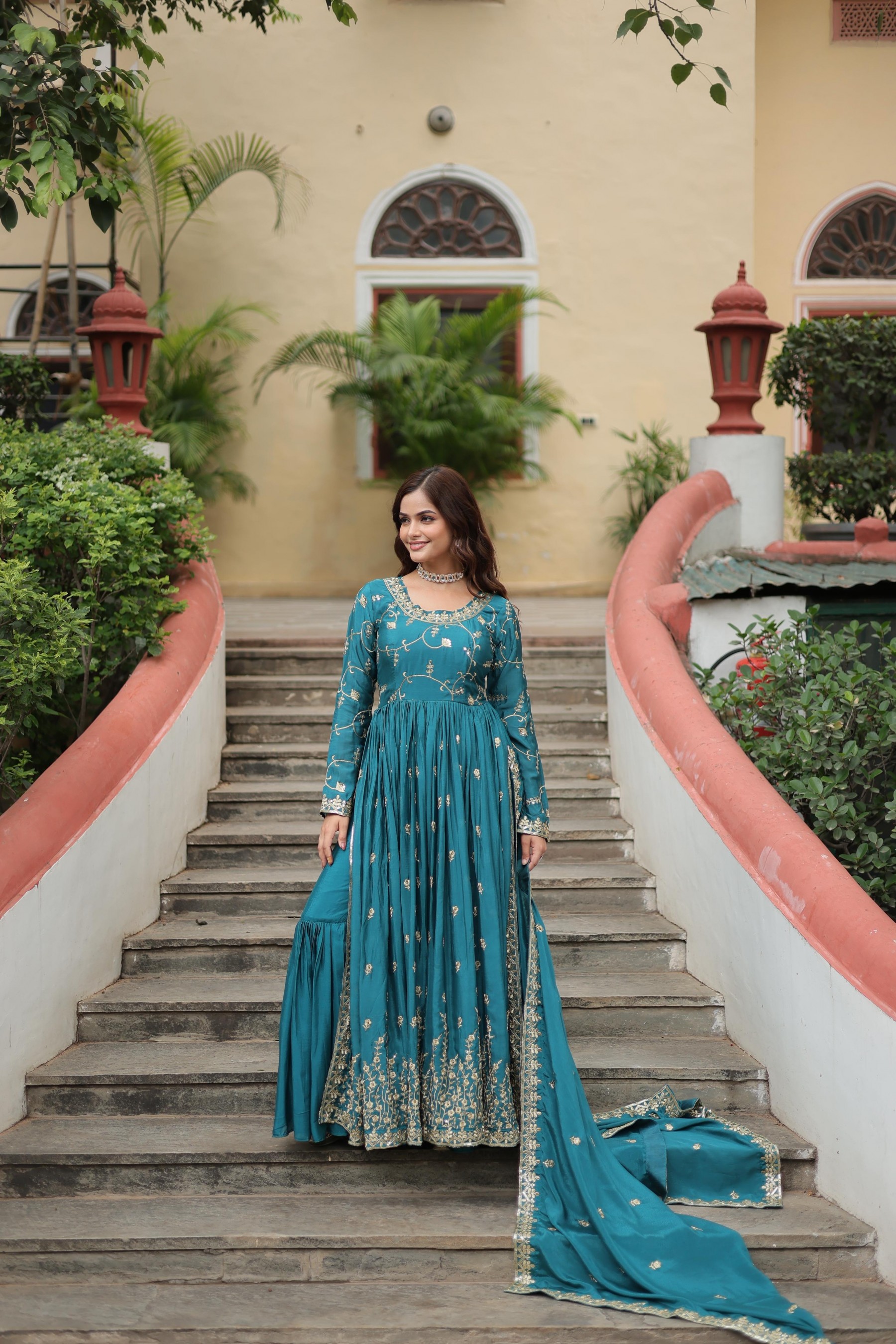  LW-9193 READYMADE TOP-SHARARA-DUPATTA COLLECTIONS