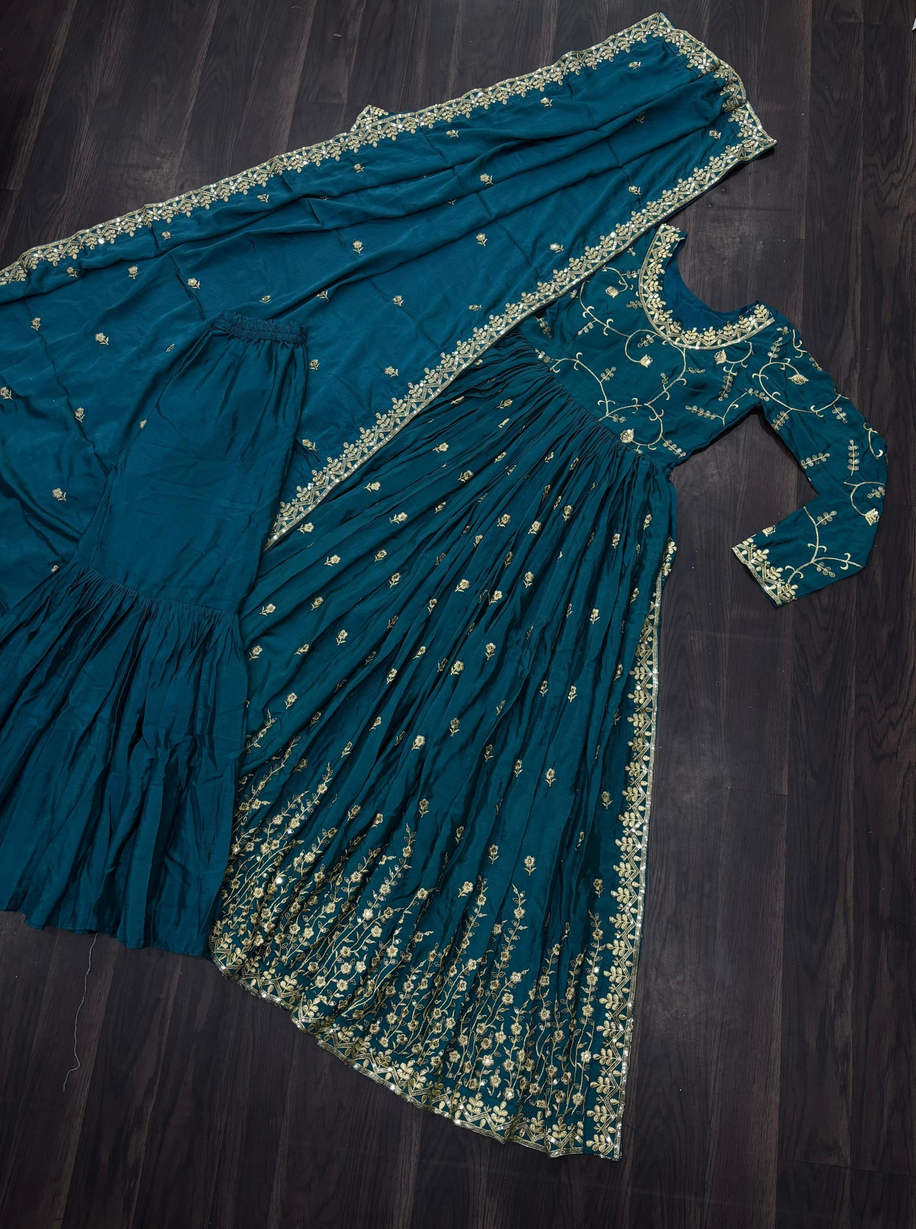  LW-9193 READYMADE TOP-SHARARA-DUPATTA COLLECTIONS