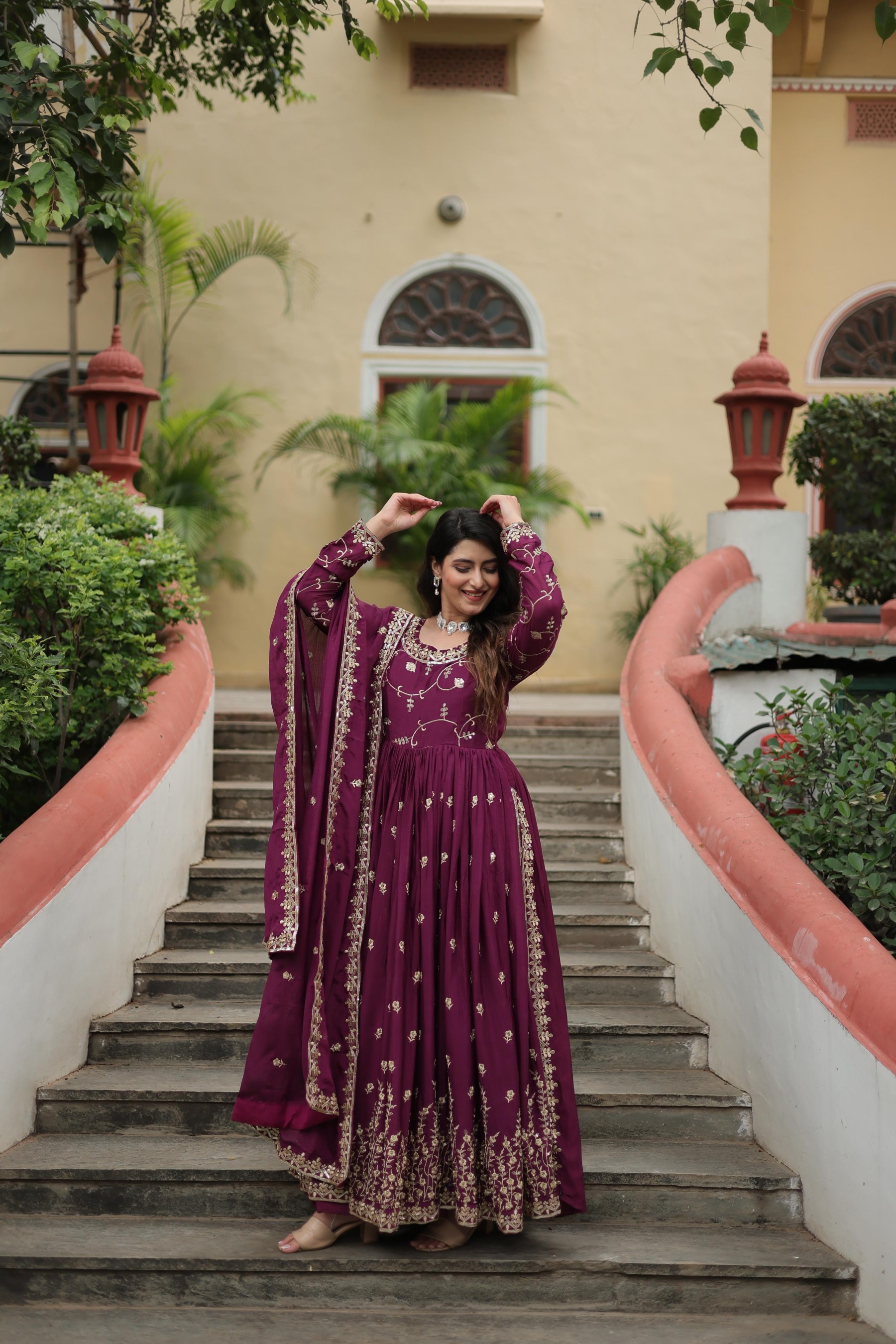  LW-9193 READYMADE TOP-SHARARA-DUPATTA COLLECTIONS