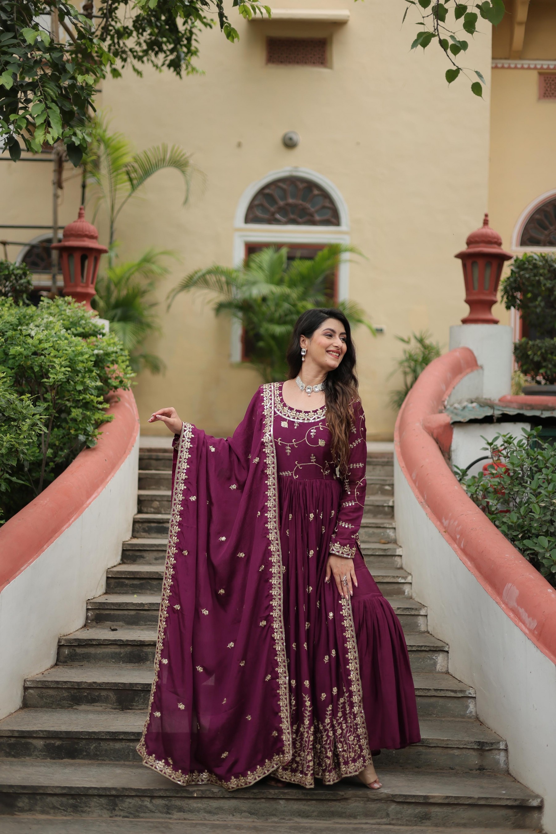  LW-9193 READYMADE TOP-SHARARA-DUPATTA COLLECTIONS