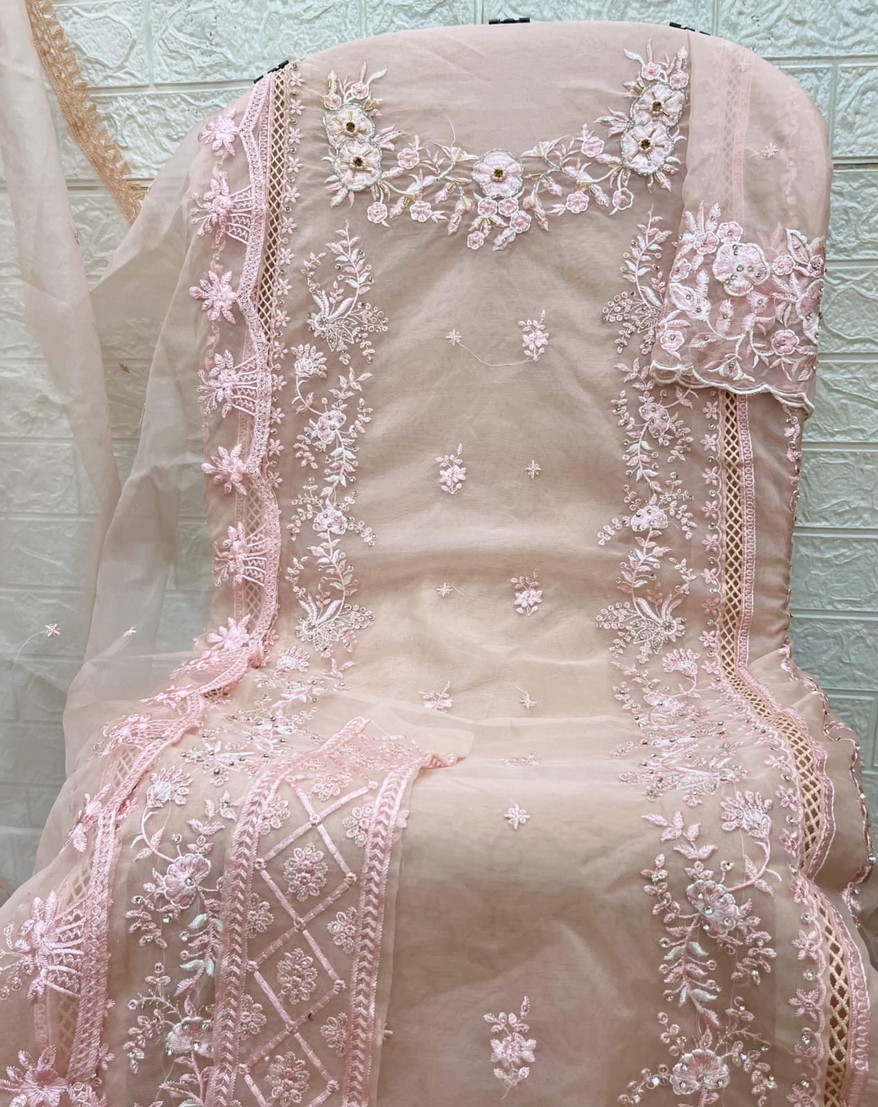 SHREE FABRIC P-5004 SOFT ORAGENZA PAKISTANI FESTIVAL SALWAR SUIT