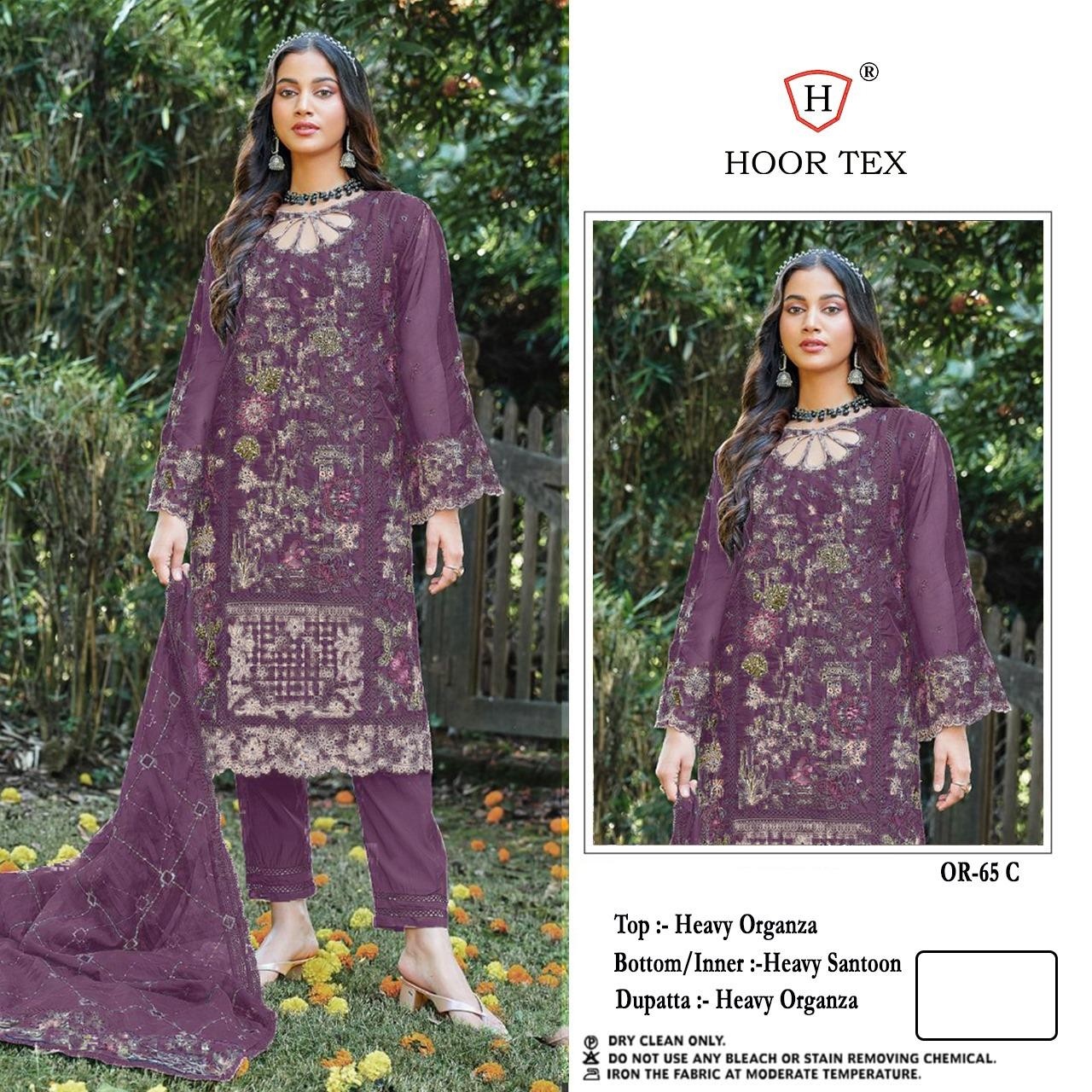 HOOR TEX OR-65,A To D PAKISTANI FETIVAL EMBROIDERY SALWAR SUIT