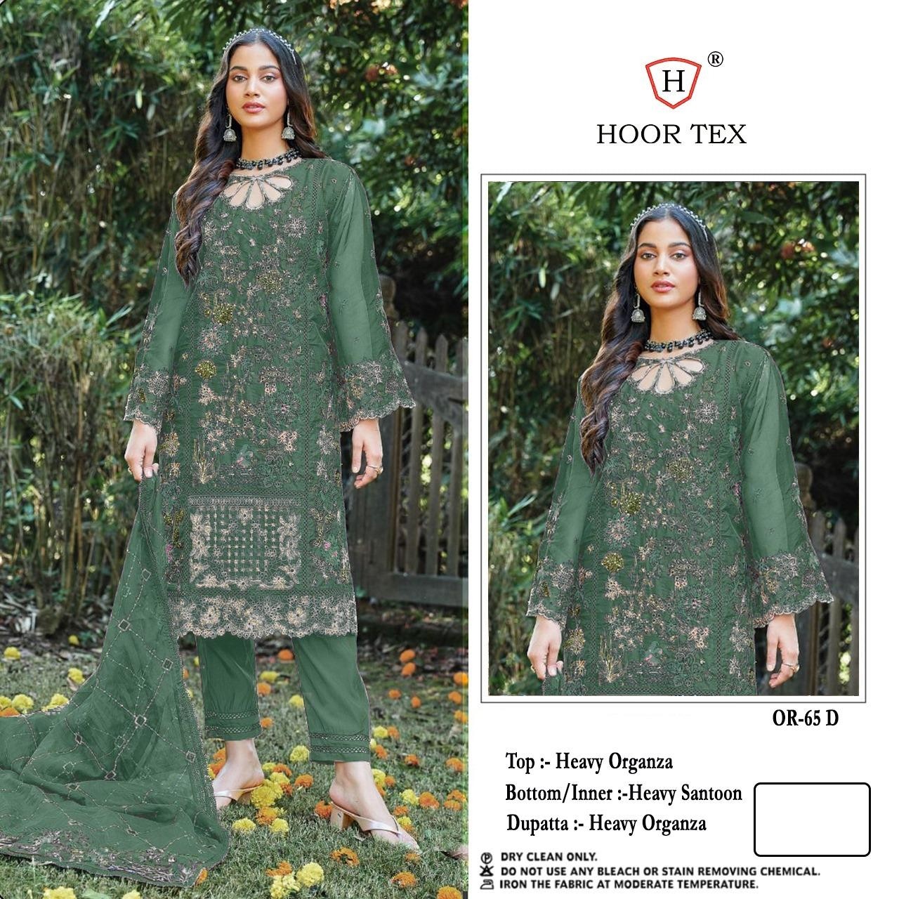 HOOR TEX OR-65,A To D PAKISTANI FETIVAL EMBROIDERY SALWAR SUIT