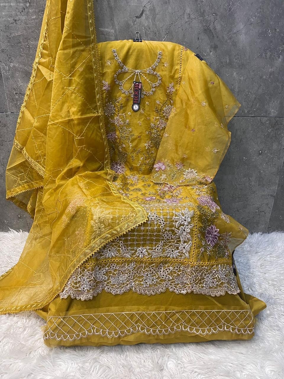 HOOR TEX OR-65,A To D PAKISTANI FETIVAL EMBROIDERY SALWAR SUIT