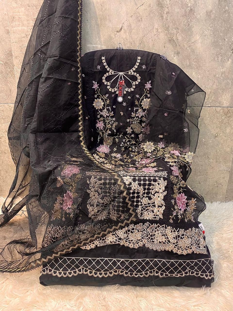 HOOR TEX OR-65,A To D PAKISTANI FETIVAL EMBROIDERY SALWAR SUIT