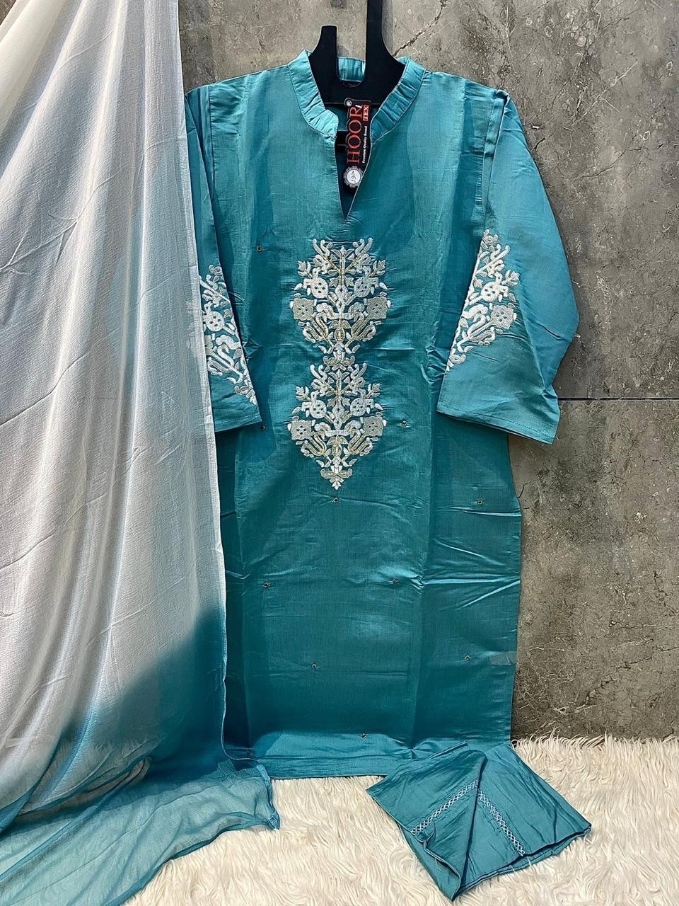 HOOR TEX HF-78 READY MADE PAKISTANI KURATI SET