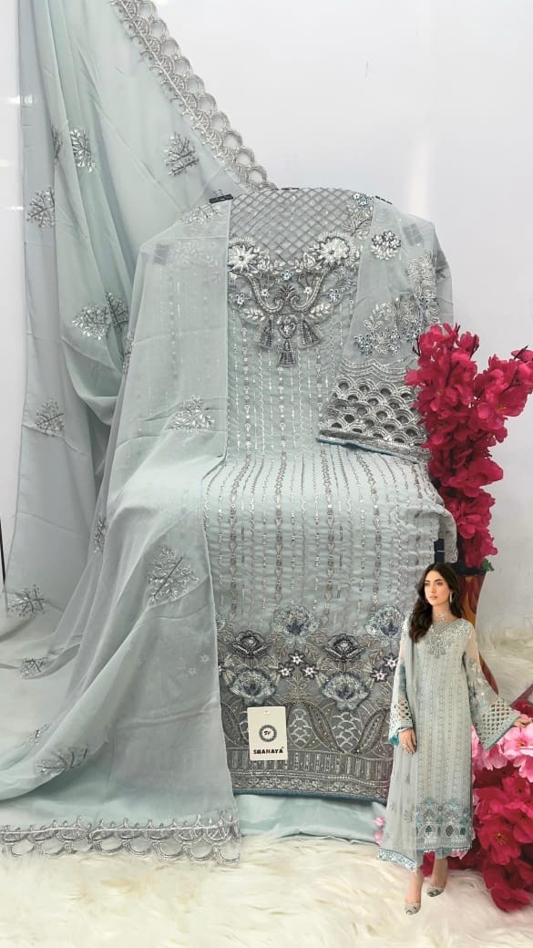 SHANAYA S 189 PAKISTANI DESIGNER PARY WEAR SUIT