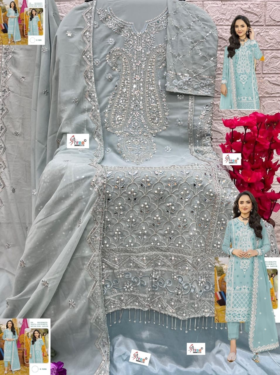 SHREE FAB K 5086 PAKISTANI STYLEST SALWAR SUIT