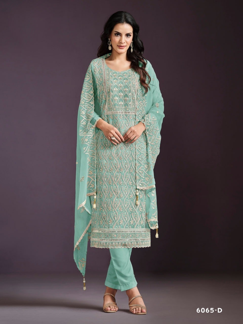 VIPUL 6065 PARTY WEAR DESIGNER SALWAR SUIT