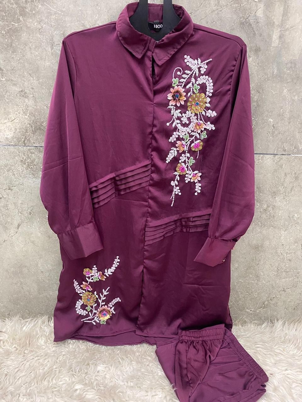 HOOR TEX HF 40 READY MADE PAKISTANI CORD SET SUIT
