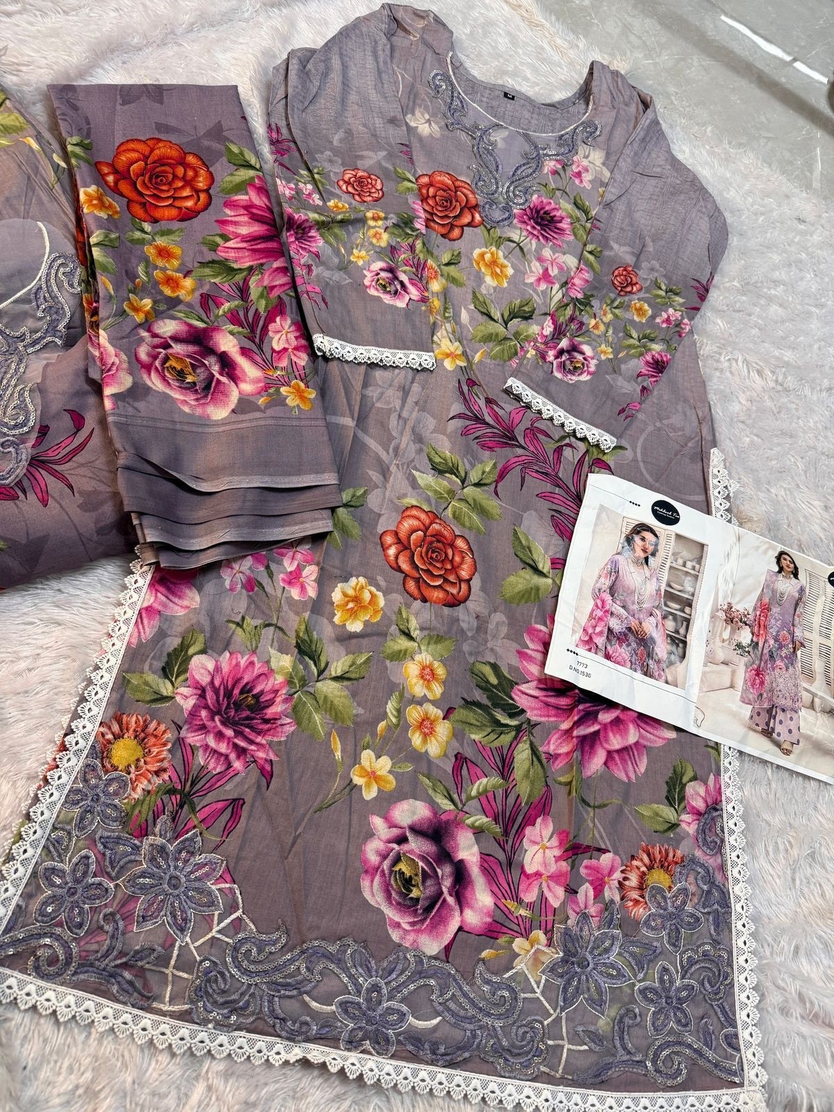 MEHBBO TEX 1530 PAKISTANI FETIVAL COTTON SALWAR SUIT