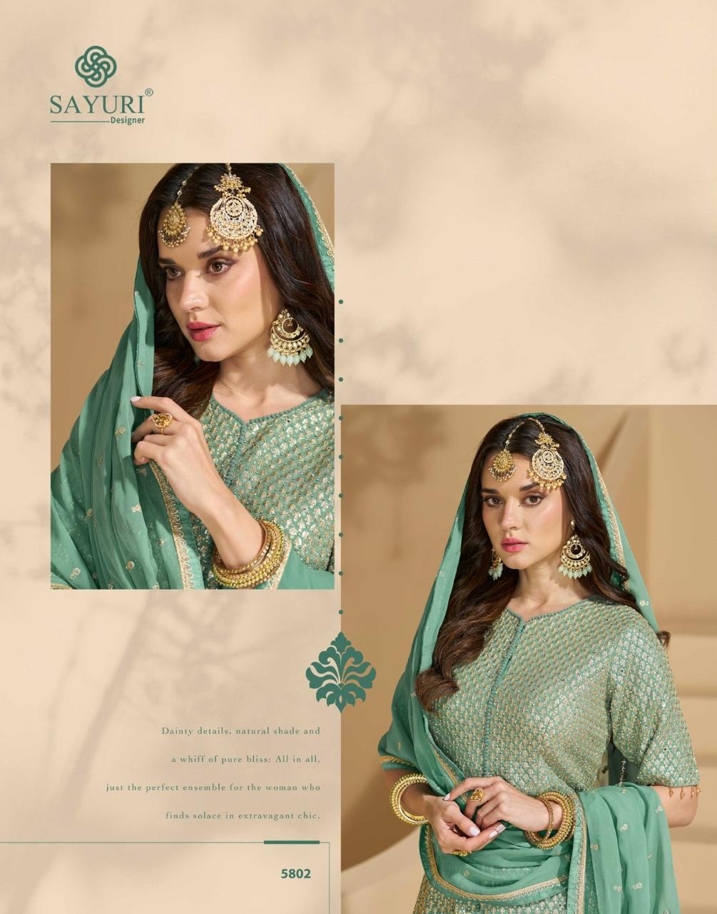 SAYURI MADHUBALA 5800 TO 5802 PARTY WEAR LEHENGA SUIT