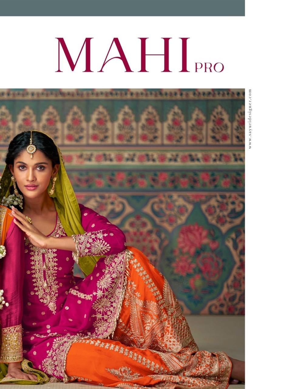 SAYURI DESIGNER BY MAHI PRO 5663A TO 5664A DESIGNER OARTY WEAR SUIT