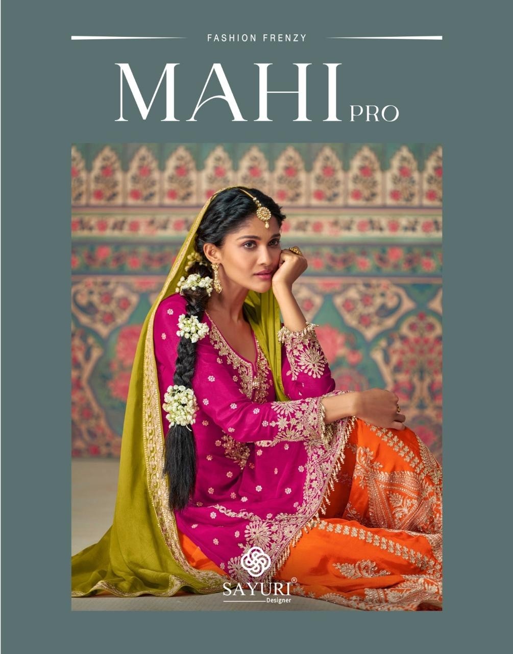 SAYURI DESIGNER BY MAHI PRO 5663A TO 5664A DESIGNER OARTY WEAR SUIT