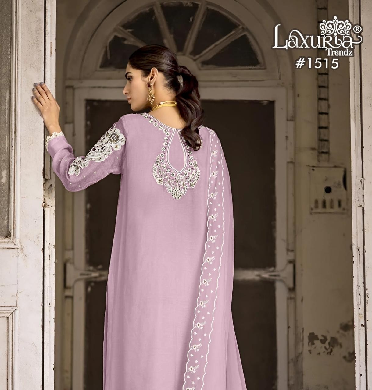 LAXURIA TRANDZ PRESENTING NEW COLLETION 1515 PAKISTANI READY MADE SUIT