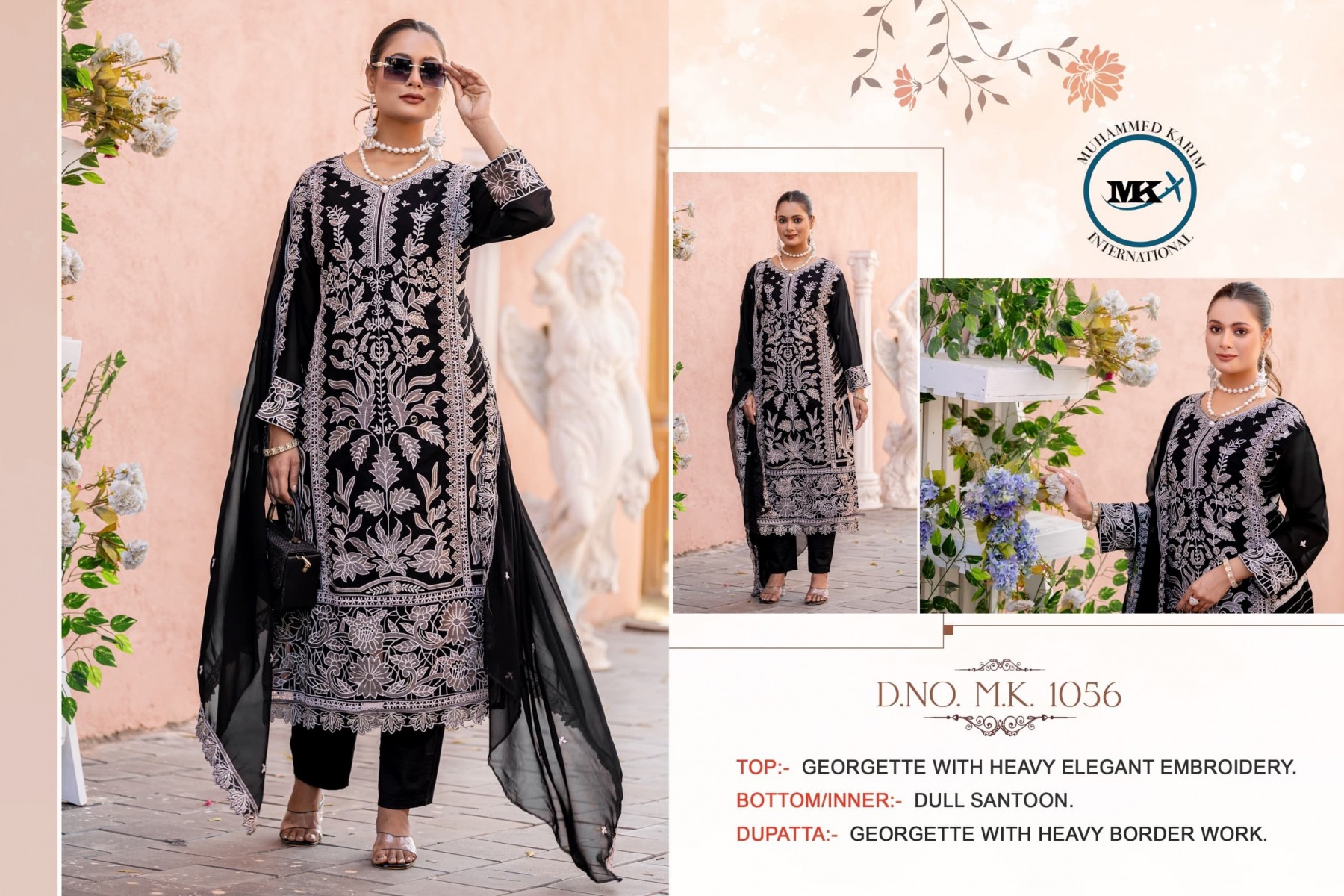 MK 1056 PAKISTANI SUPRE HIT GORGTTE SALWAR SUIT