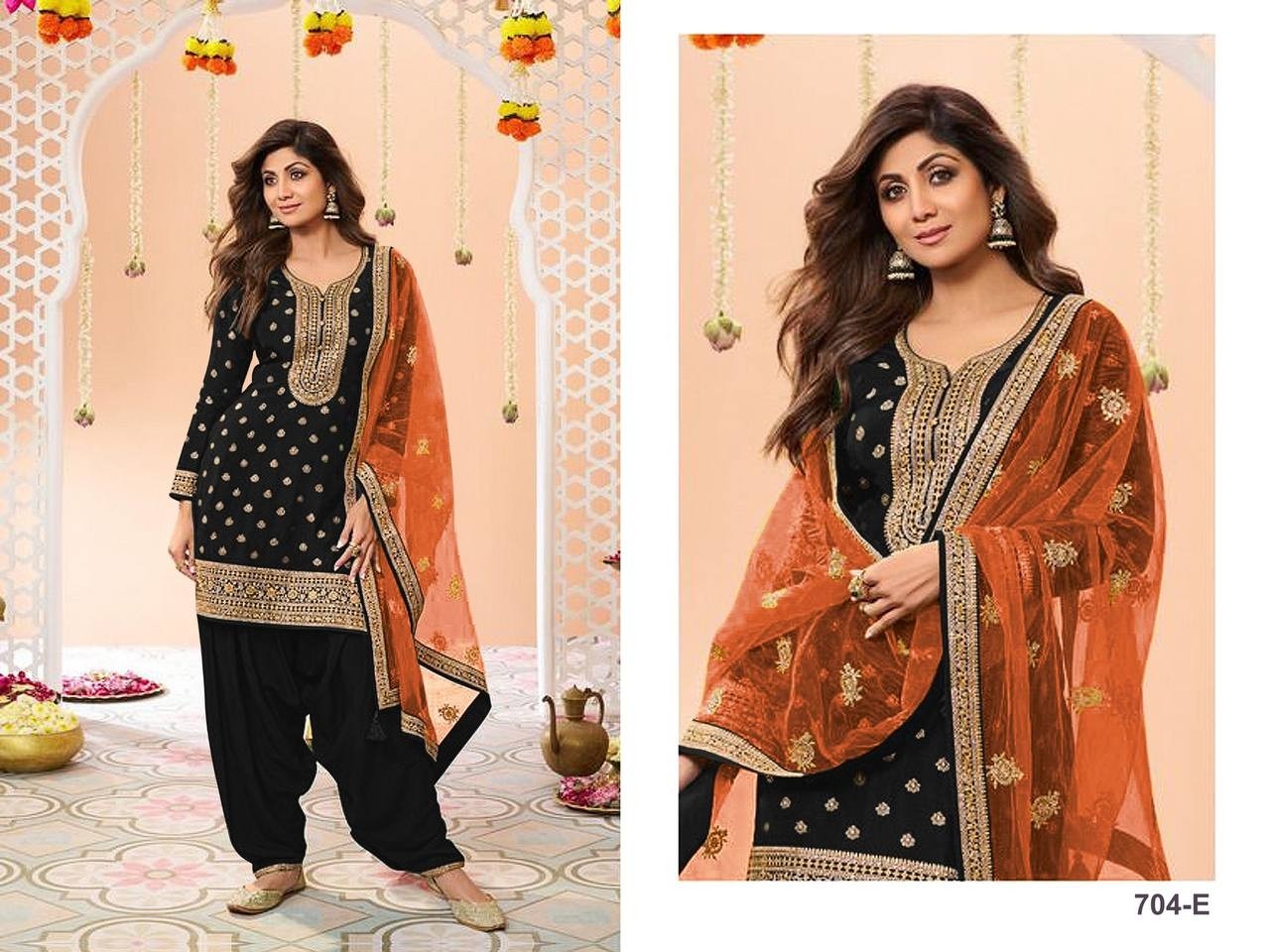SITARAH 704 NEW PRESENTING PANJABI PATIYALA SALWAR SUIT
