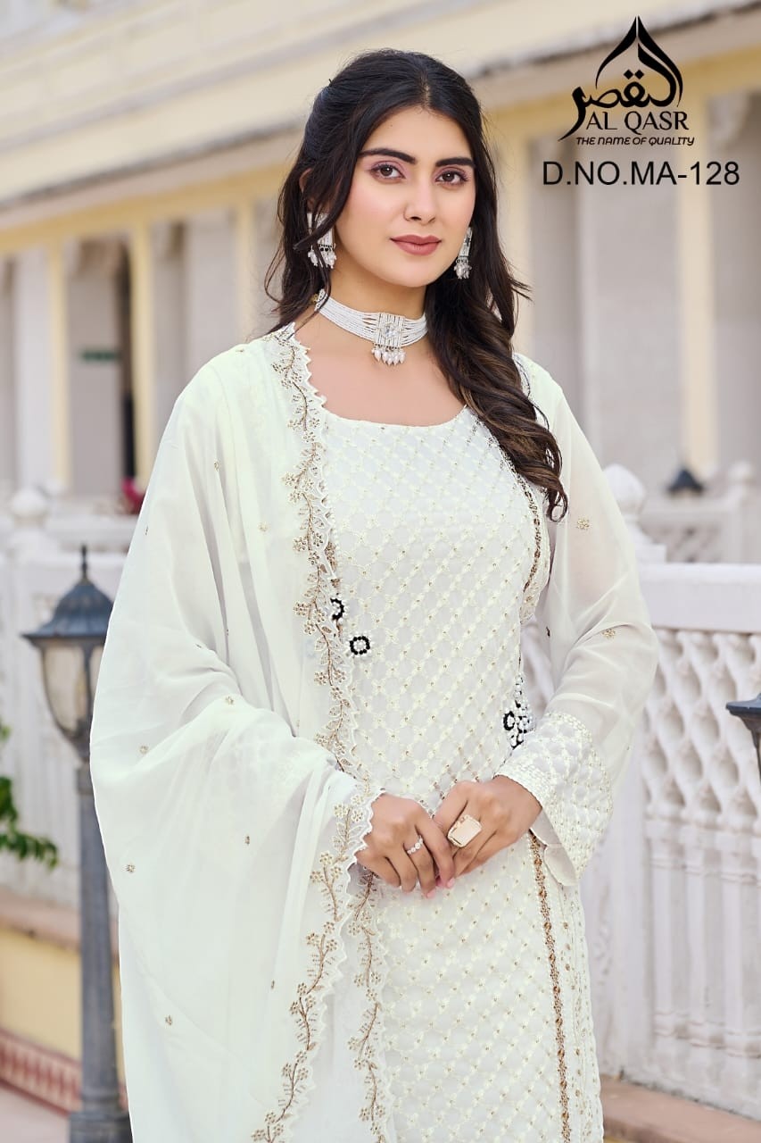  AL-QASR MA 128 RAMZAN EID SPECIAL HIT PAKISTANI READY MADE CONCEPT