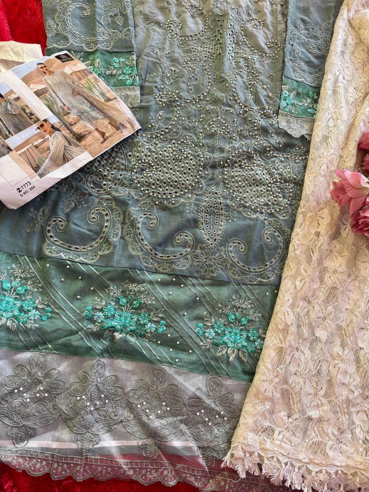 ZIAAZ DESIGNS 884 TO 885 PAKISTANI FESTIVAL SALWAR KAMEEZ 