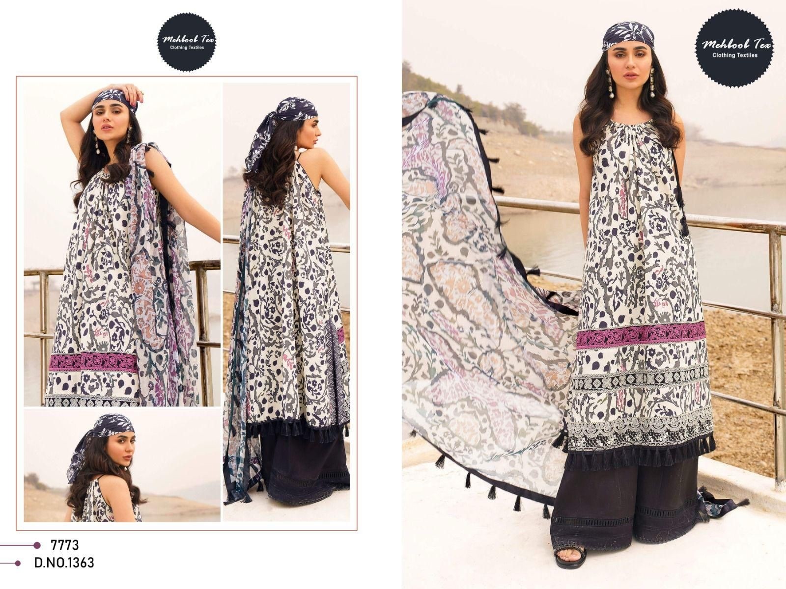 MEHBOB TEX 1363 PAKISTANI SUMMER COLLETION SALWAR SUIT