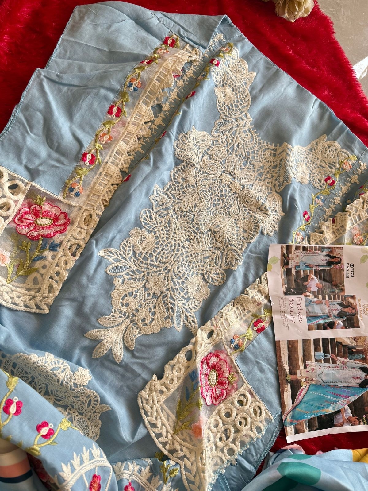 ZIAAZ DESIGNS 880 CAMBRIC COTTON SUMMER COLLETION PAKISTANI SUIT
