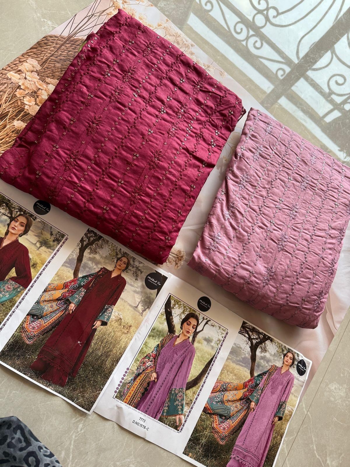 MEHBOOB TEX 1578 PAKISTANI LAWN COTTON SALWAR SUIT