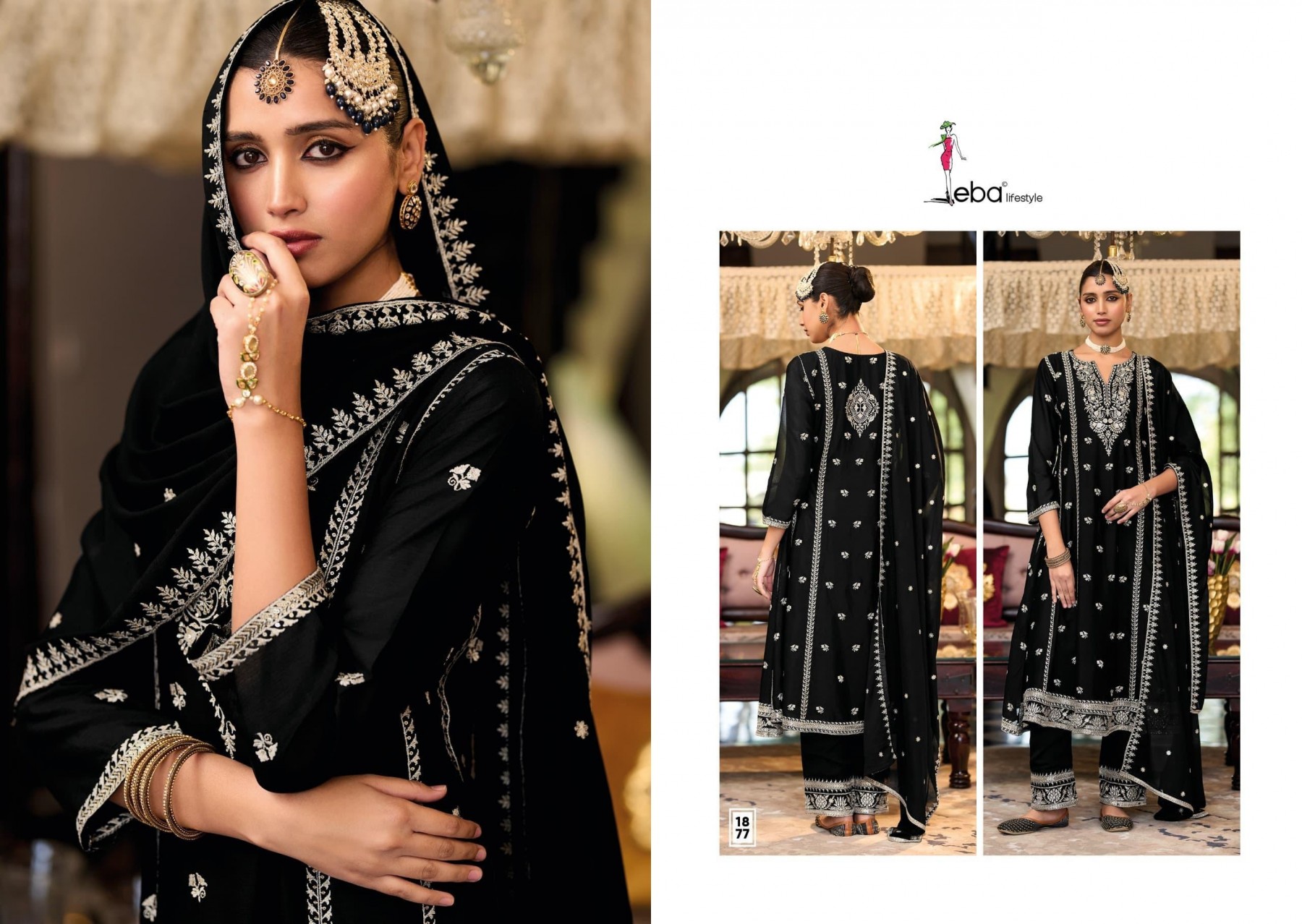 EBA LIFE STYLE SERENA PARTY WEAR COLLETION SALWAR SUIT 