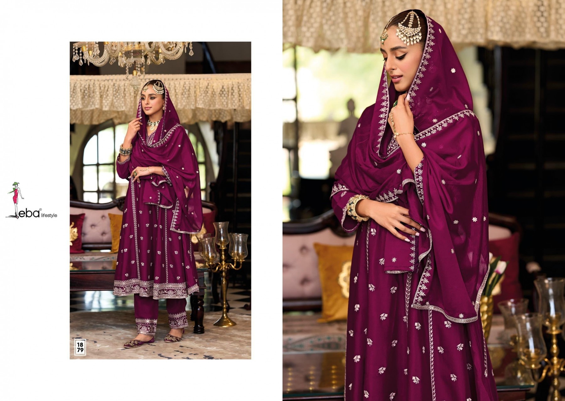 EBA LIFE STYLE SERENA PARTY WEAR COLLETION SALWAR SUIT 